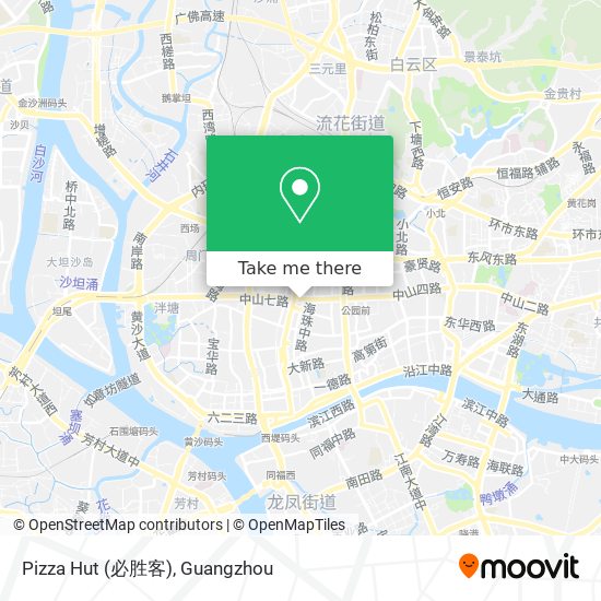 Pizza Hut (必胜客) map