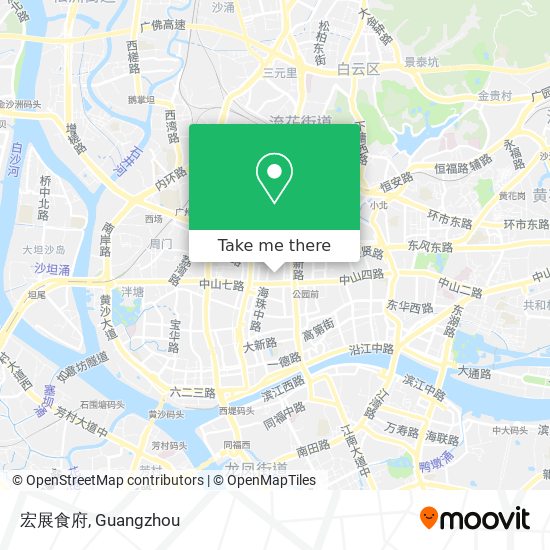 宏展食府 map