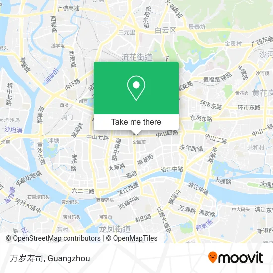 万岁寿司 map