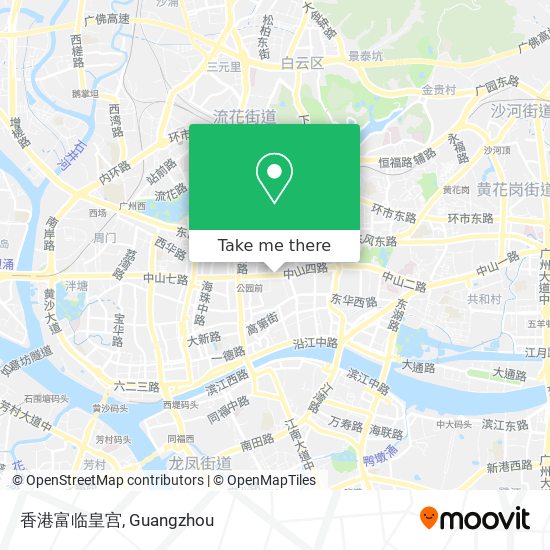 香港富临皇宫 map