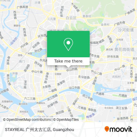 STAYREAL 广州太古汇店 map