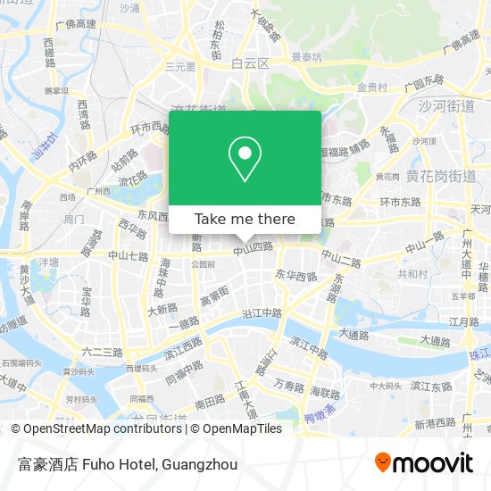 富豪酒店 Fuho Hotel map