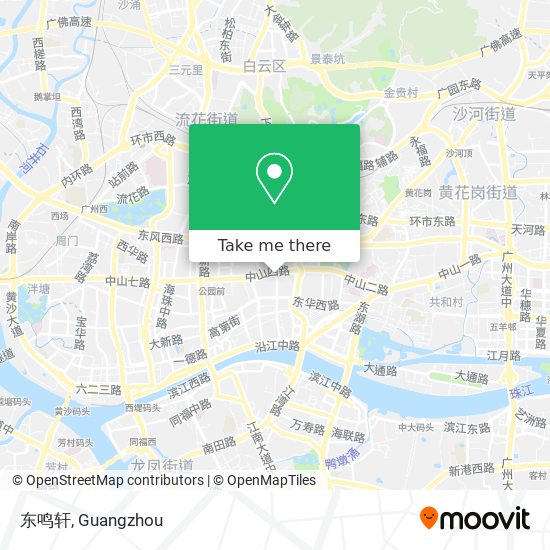 东鸣轩 map