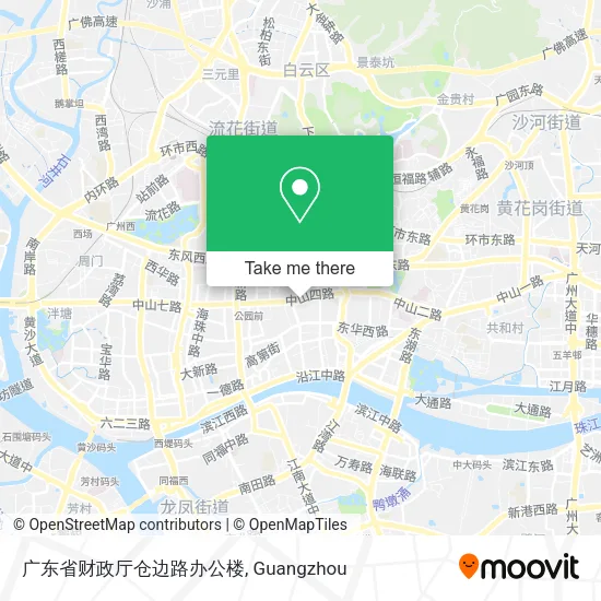 广东省财政厅仓边路办公楼 map