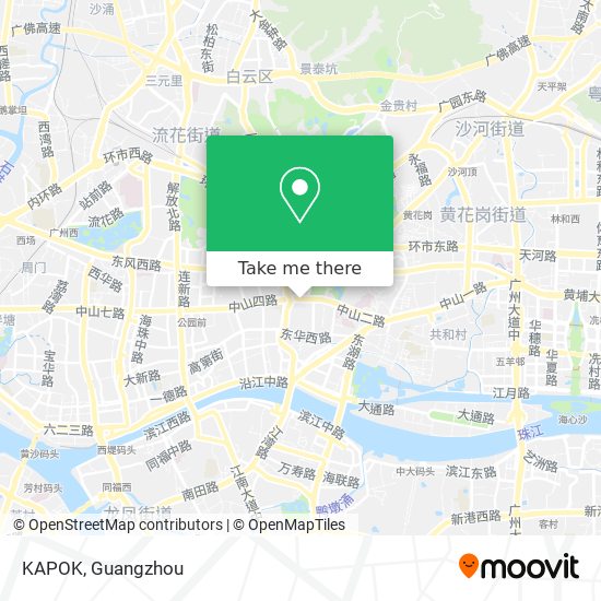 KAPOK map