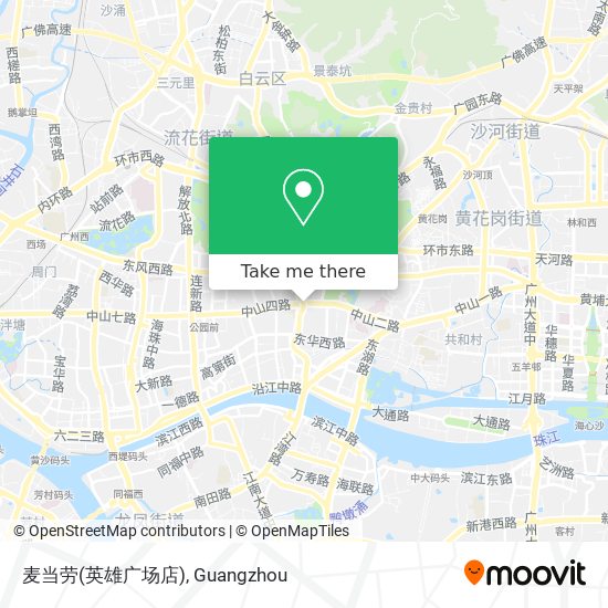 麦当劳(英雄广场店) map