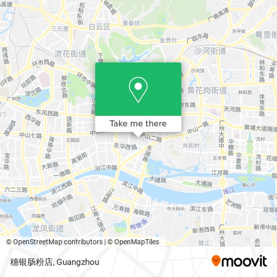 穗银肠粉店 map