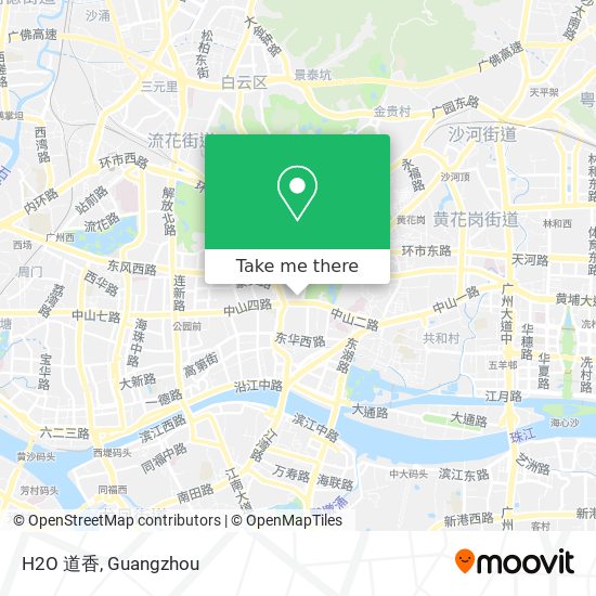 H2O 道香 map