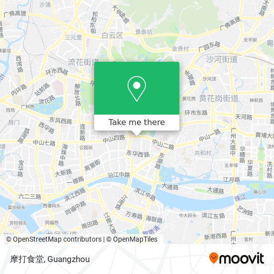摩打食堂 map