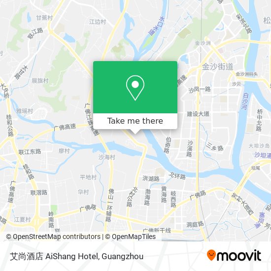 艾尚酒店 AiShang Hotel map