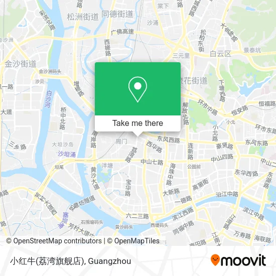 小红牛(荔湾旗舰店) map