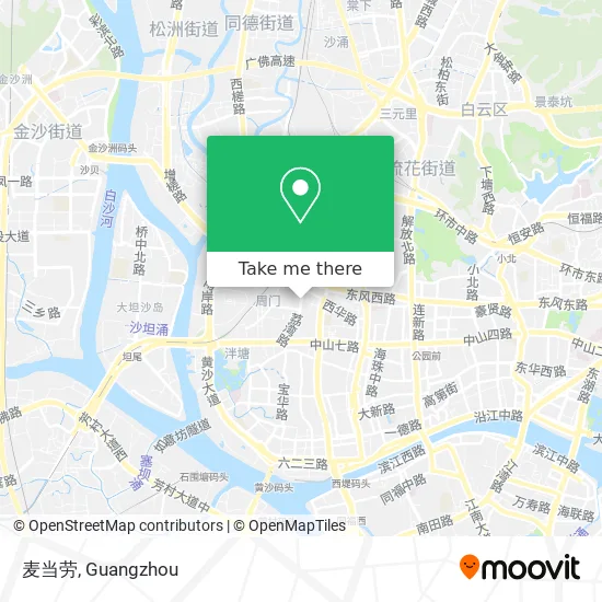 麦当劳 map