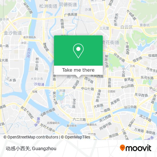 动感小西关 map