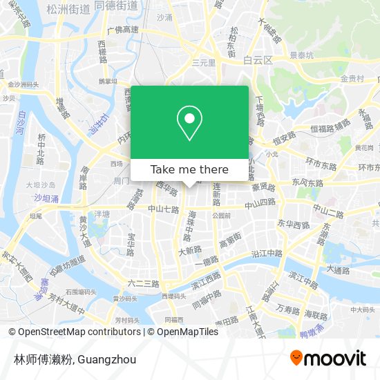 林师傅濑粉 map