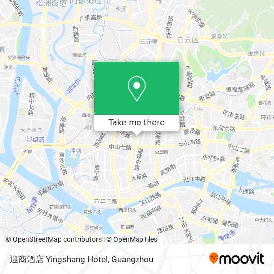 迎商酒店 Yingshang Hotel map