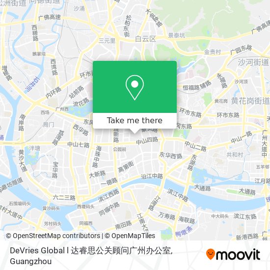 DeVries Global l 达睿思公关顾问广州办公室 map