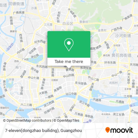 7-eleven(dongzhao builidng) map