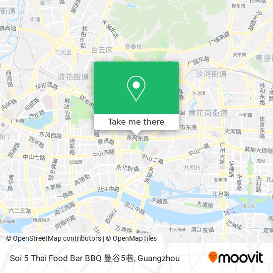 Soi 5 Thai Food Bar BBQ 曼谷5巷 map