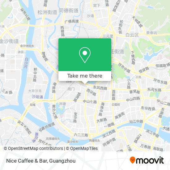 Nice Caffee & Bar map