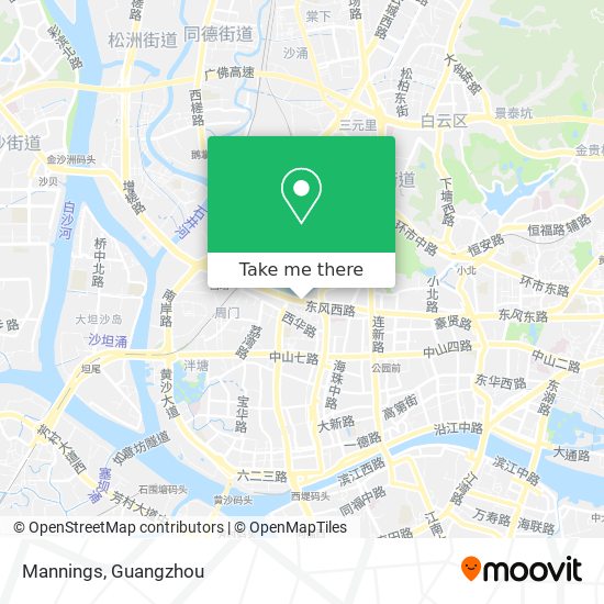 Mannings map
