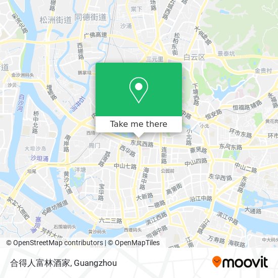 合得人富林酒家 map