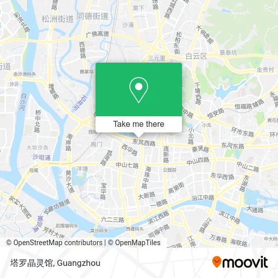 塔罗晶灵馆 map