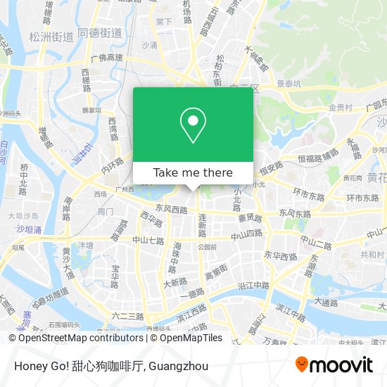 Honey Go! 甜心狗咖啡厅 map