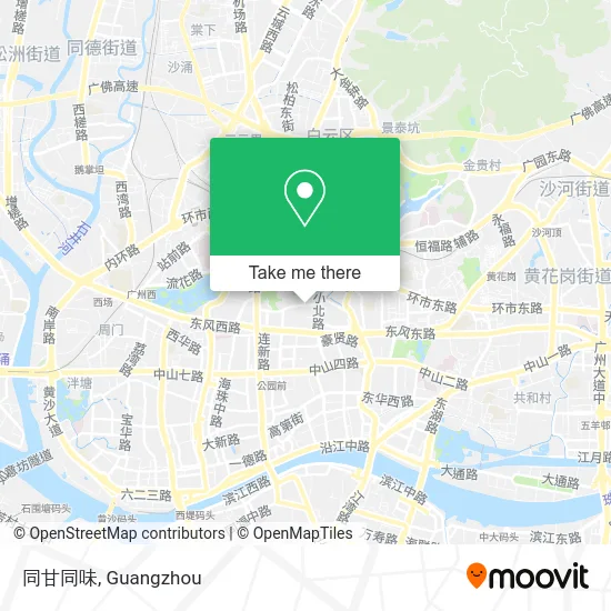 同甘同味 map