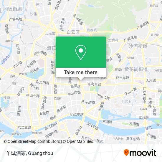 羊城酒家 map