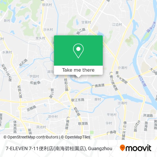 7-ELEVEN 7-11便利店(南海碧桂園店) map
