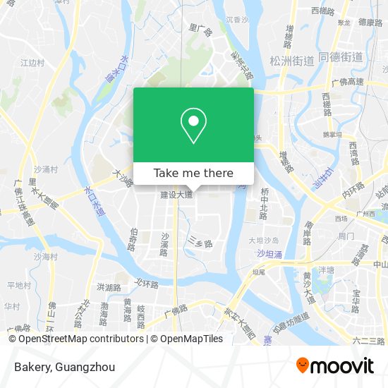 Bakery map