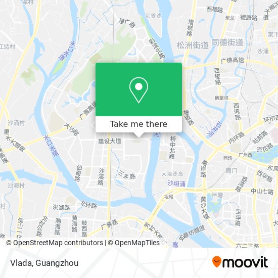 Vlada map