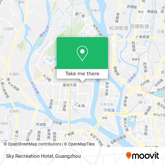 Sky Recreation Hotel map