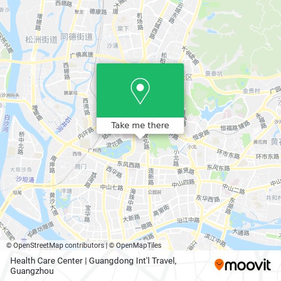 Health Care Center | Guangdong Int'l Travel map
