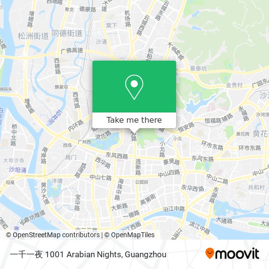 一千一夜 1001 Arabian Nights map