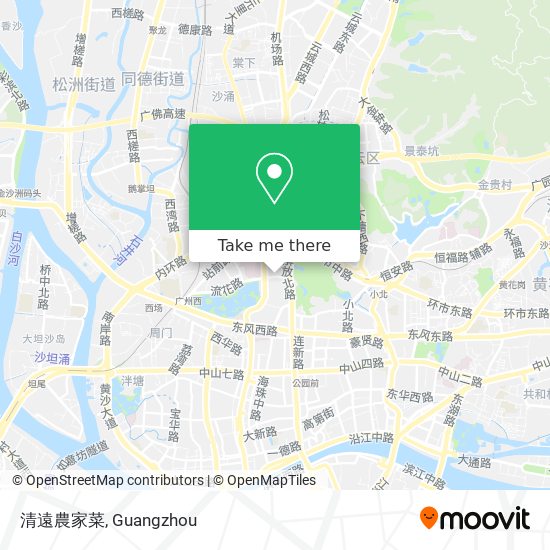 清遠農家菜 map