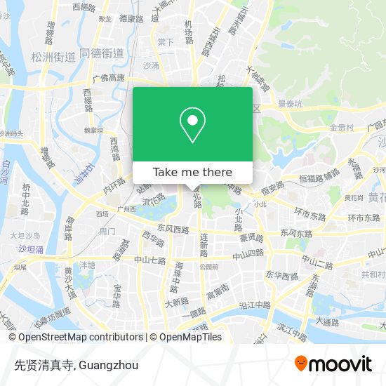 先贤清真寺 map
