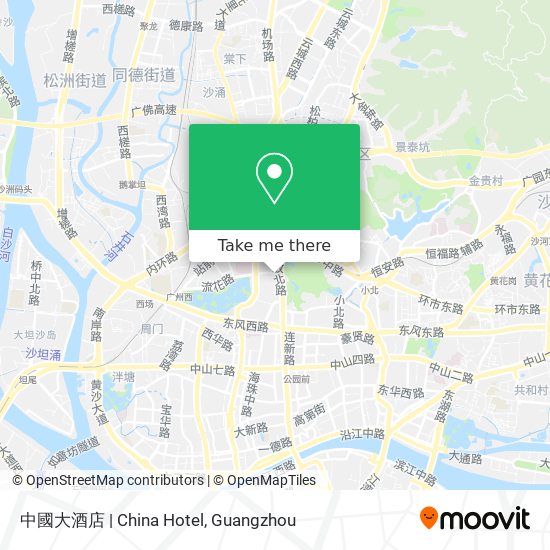 中國大酒店 | China Hotel map