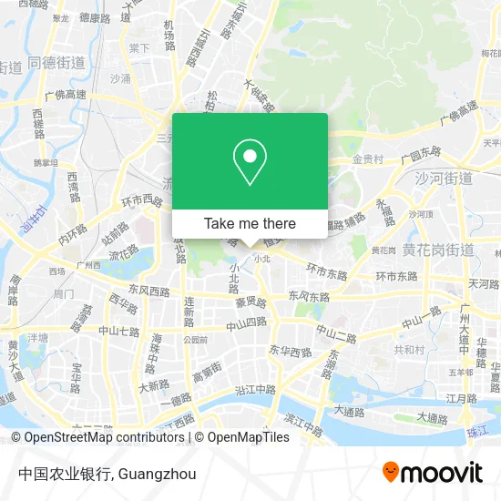 中国农业银行 map