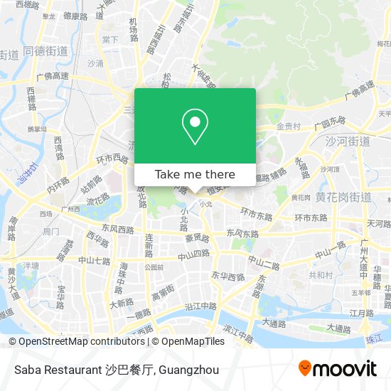 Saba Restaurant 沙巴餐厅 map