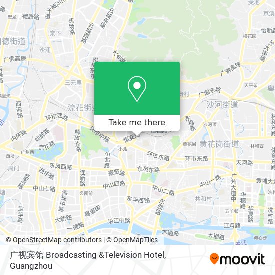 广视宾馆 Broadcasting &Television Hotel map