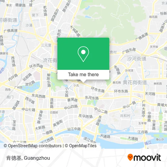 肯德基 map