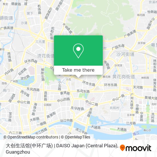 大创生活馆(中环广场) | DAISO Japan (Central Plaza) map