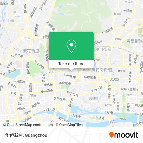 华侨新村 map
