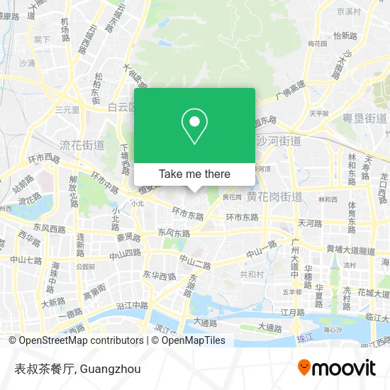 表叔茶餐厅 map