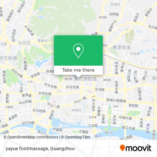 yayue footmassage map