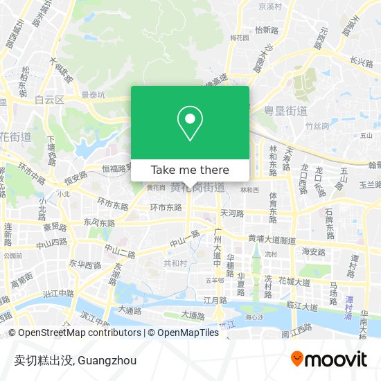 卖切糕出没 map
