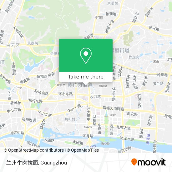 兰州牛肉拉面 map