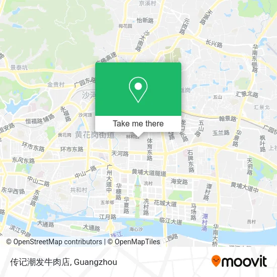 传记潮发牛肉店 map