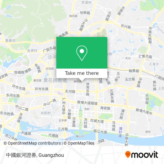 中國銀河證券 map